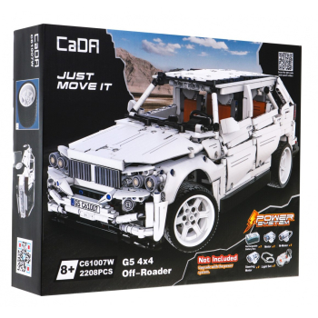 Klocki techniczne CaDA 2208 el. Zdalnie sterowane autko G5 4x4 dla dzieci 8+